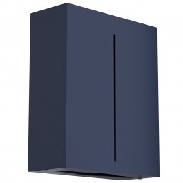 Paper Towel Holder Wall-Mounted Zik Zak 122-203 28,5x10x37cm Matt Navy Blue Pam&Co NAVY BLUE