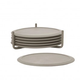 Σουβέρ Singles 28072 (Σετ 6τμχ) 10x3,1cm Taupe Zone Denmark TAUPE