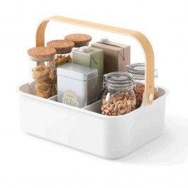 Organization Base Bellwood 1019942-668 34,7x26,4x13,1cm White-Natural Umbra NATURAL-WHITE