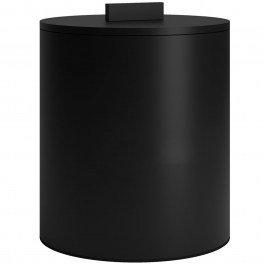 Trash Can 2326-403 D20x25cm 6lt Matt Black Pam&Co BLACK