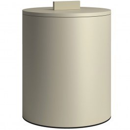 Trash Can 2326-703 D20x25cm 6lt Matt Ivory Pam&Co IVORY