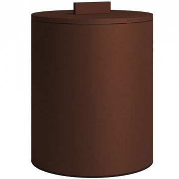 Trash Can 2326-943 D20x25cm 6lt Matt Wenge Pam&Co