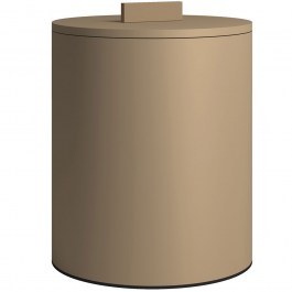 Trash Can 2326-103 D20x25cm 6lt Matt Beige Pam&Co BEIGE