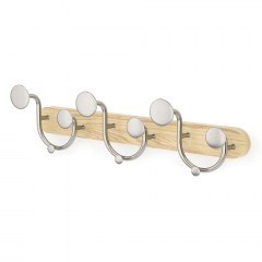 Κρεμάστρα Τοίχου 9 Θέσεων Melody 1019559-392 43x8x13cm Natural-Nickel Umbra