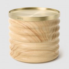 Κουτί Αποθήκευσης - Κοσμηματοθήκη Tesora 1021398-1291 13x12cm Natural-Brass Umbra