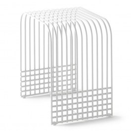 Σκαμπό Drop End 300-030-074 39,8x41,8x44,4cm White WHITE