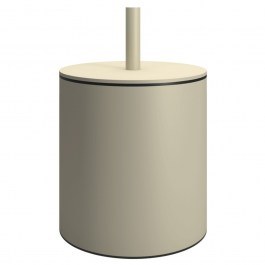 Trash Can 5Lt 139-703 20x35cm Matte Ivory Pam&Co IVORY