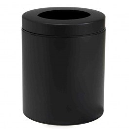 Trash Can Office 5Lt 2128-403 21x28cm Matte Black Pam&Co BLACK