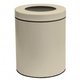 Trash Can Office 5Lt 2128-703 21x28cm Matte Ivory Pam&Co IVORY