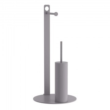 Βάση Χαρτιού Επιδαπέδια & Πιγκάλ 4-400-163 28x60cm Matte Concrete Grey Pam&Co