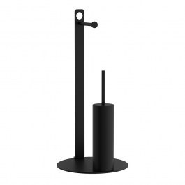 Βάση Χαρτιού Επιδαπέδια & Πιγκάλ 4-400-403 25x60cm Matt Black Pam & Co BLACK