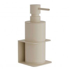 Container of Cream Soap Wall Mounted 81-703 7,5x7x19cm Matte Ivory Pam&Co IVORY