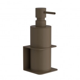 Δοχείο Κρεμοσάπουνου Επιτοίχιο 81-963 7,5x7x19cm Matt Light Bronze Pam & Co LIGHT BRONZE