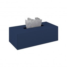 Κουτί Για Χαρτομάντηλα 120-203 25x13x7,5cm Matt Navy Blue Pam & Co NAVY BLUE