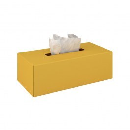 Κουτί Για Χαρτομάντηλα 120-603 25x13x7,5cm Matt Yellow Pam & Co YELLOW
