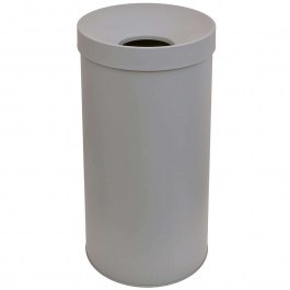 Laundry Basket 663470-163 D34x70cm 65lt Matt Grey Pam&Co CONCRETE