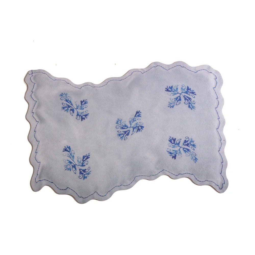 Σουπλά Acid Flower C 11262 50,5x35cm White-Blue Seletti