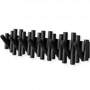 Picket Wall Hook Picket 1023554-040-CHN 61x8,8x17cm Black Umbra