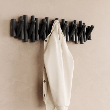 Picket Wall Hook Picket 1023554-040-CHN 61x8,8x17cm Black Umbra