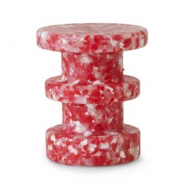 Διακοσμητικό Μικροσκοπικό Σκαμπό Bit Stack 607998 Φ7x8,2cm Red Normann Copenhagen RED