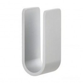 Άγκιστρο Μπάνιου Αλουμινίου Ume 34990 3,5x3,4x8cm Soft Grey Zone Denmark GREY