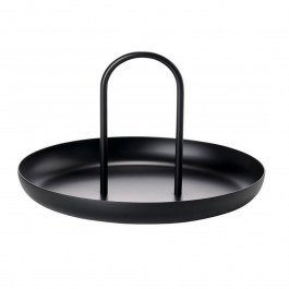 Δίσκος Σερβιρίσματος Μεταλλικός Singles 331951 20x13cm Black Zone Denmark BLACK