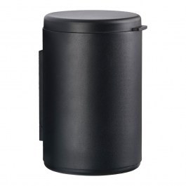 Wall-Mounted Waste Bin Rim 14655 3,3Lt Black Zone Denmark BLACK