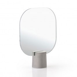 Καθρέπτης Επιτραπέζιος Time 30746 Με Τσιμεντένια Βάση 20x6x26,5cm Concrete Zone Denmark CONCRETE