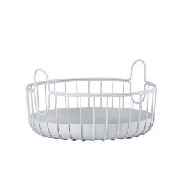 Καλάθι Μεταλλικό Inu 33562 22x8cm Soft Grey Zone Denmark SOFT GREY