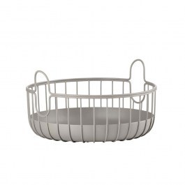 Καλάθι Μεταλλικό Inu 33563 22x8cm Taupe Zone Denmark TAUPE