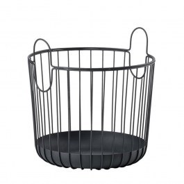 Καλάθι Μεταλλικό Inu 10554 30x30,5cm Black Zone Denmark BLACK