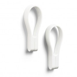 Κρεμάστρες Πετσέτας Μαγνητικές Loop 27925 (Σετ 2τμχ) 9cm White Zone Denmark WHITE