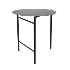 Τραπέζι Πτυσσόμενο Μεταλλικό Disc 32236 70x72cm Black Zone Denmark BLACK