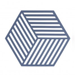 Σουπλά Hexagon 330340 Για Ζεστά Σκεύη 16x14cm Denim Zone Denmark DENIM