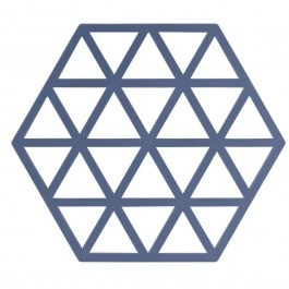 Σουπλά Triangles 330343 Για Ζεστά Σκεύη 16x14cm Denim Zone Denmark DENIM