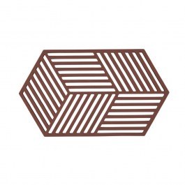 Σουπλά Hexagon 36555 Για Ζεστά Σκεύη 24x14cm Burgundy Zone Denmark BURGUNDY