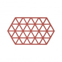 Σουπλά Triangles 36561 Για Ζεστά Σκεύη 24x14cm Burned Red Zone Denmark RED
