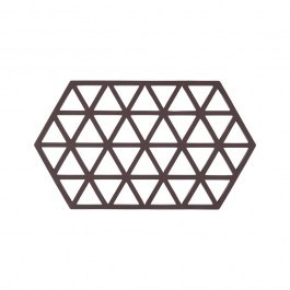 Σουπλά Triangles 36562 Για Ζεστά Σκεύη 24x14cm Kalamata Zone Denmark DARK BROWN