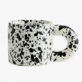 Κούπα Jose 68011 Με Πιτσιλιές 275ml Black Nordal BLACK