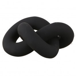 Decorative Object Knot Table Small TH-03-01-BK 11,5x9x6cm Black Cooee Design BLACK