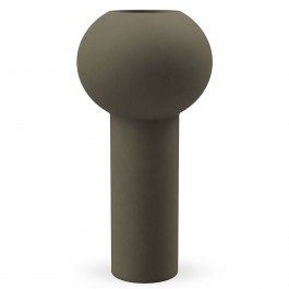 Vase Pillar HI-028-21-OV Φ17x32cm Olive Cooee Design OLIVE GREEN