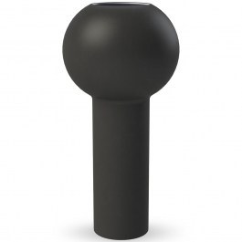 Vase Pillar HI-028-21-BK Φ17x32cm Black Cooee Design BLACK