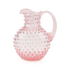 Κανάτα Με Φυσητό Γυαλί Paris Hobnail 100-50 2Lt Rosa Anna von Lipa ROSE