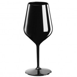 Unbreakable Wine-Cocktail Glass 5000-19 470ml Black Goldplast BLACK