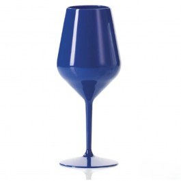 Unbreakable Wine-Cocktail Glass 5000-288C 470ml Dark Blue Goldplast DARK BLUE