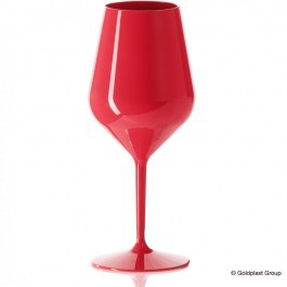 Unbreakable Wine-Cocktail Glass 5000P-RO 470ml Red Goldplast RED