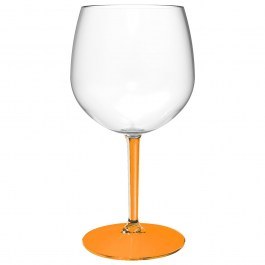 Unbreakable Cocktail Glass Ballon Tonic 5031-ARCTR 582ml Clear-Orange Goldplast CLEAR-ORANGE