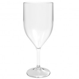 Unbreakable Wine Glass 2765PS-11 300ml White Goldplast WHITE