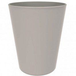 Unbreakable Reusable Glass Conical 3896-41PS 330ml Taupe Goldplast TAUPE