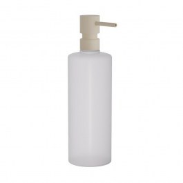 Professional Cream Soap Container 100-703 650ml 7x25cm Matt Ivory Pam & Co IVORY